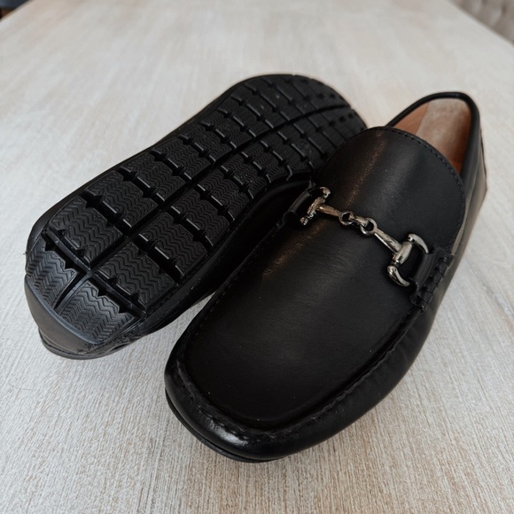 Men’s Black Leather Loafers, *Brand New* Made in Italy - Picture 4 of 11